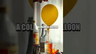Colorful CO2 Balloon Volcano for Families