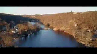 Dusk at the lake - DJI Mavic Pro 4K
