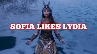 Sofia Likes Lydia! Skyrim Special Edition