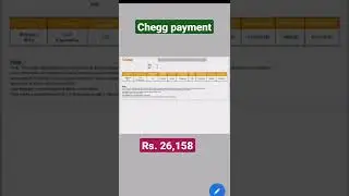 Chegg february month payment proof #cheggpaymentproof #chegg #viralshort