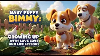 Baby Puppy Bimmy: Growing Up with Love and Life Lessons | My Puppy Life