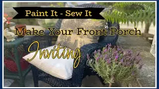 Inviting Front Porch Makeover #decor #summer #porchmakeover #subscribe #summervibes #gratitude