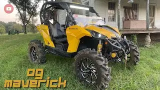 2013 CAN AM MAVERICK 1000R BUILD | MSA RIMS | MOTOHAVOKS TIRES | MUZZY EXHAUST