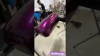 Semi cab wrap transformation by @GNSwraps