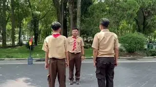 Upacara Regu Penggalang PKO A 22