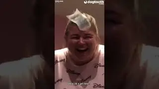 Woman Doesn't Realise Wax Strip is Stuck on Forehead || Kennedy News