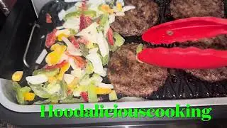 The best Grill Cheese Burgers on the Power Xl Indoor Grill