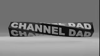 Trying Ducky 3D's Create A Modern Kinetic Typography Animation Blender Tutorial - Render 01