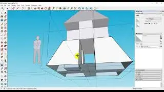 #30 SketchUp Apex 11 | Geometric Pyramid Design