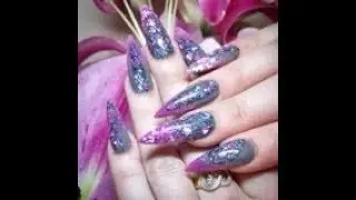 FantasyFX Nails | Kylea's GA Challenge | CJP & GlitterArty