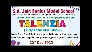 ✨🎭 TALENZIA 2025 🎭✨