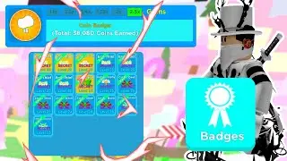 NEW *BADGES* UPDATE IN ORE MAGNET SIMULATOR!! (Roblox)