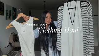 SUMMER CLOTHING HAUL 2025: MANGO, ZARA, DISSH, MONTCE, H&M, TJMAXX ETC 🌴🤍