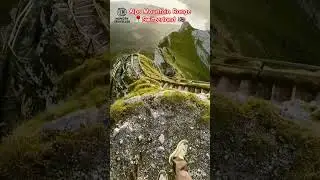 This Is Why Europe&rsquo;s Mountains Are World-Famous 🌍🏔️ #shorts #europe #alps #swiss #travel #vlog