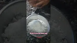 Samoan style of making a fresh coconut cream