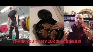 Krist The 30 Y.O. Boomer's 10k Sub Special - Lifting PRs, Keto Recipe, and Game/Bluray Pickups