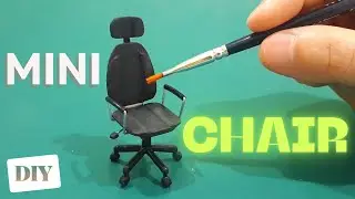 I made a Mini Chair (1:18 Scale)