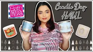 BATH AND BODY WORKS CANDLE DAY HAUL | BEST HOLIDAY CHRISTMAS CANDLES | PRATHA BHARDWAJ