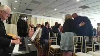LI LONG ISLAND WEDDING CEREMONY CLIFF MANOR  RECESSIONAL STAN WIEST MUSIC  