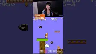 Evelyn&rsquo;s TENSE Run with Bullet Bills in Super Mario Bros. #shorts