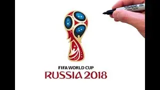 How to Draw the FIFA WORLD CUP RUSSIA 2018 Logo