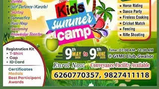 It's a Gwalior summer camp gymc club please like and subscribe and share this video 🙏🙏🫶🙏😘😉