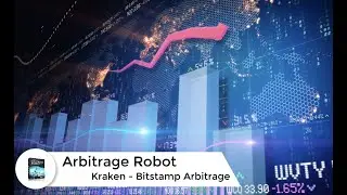 Arbitrage between Kraken & Bitstamp Exchanges by Arbitrage Robot