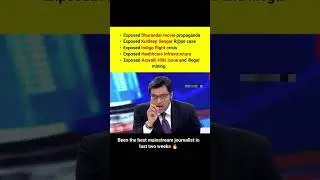 Arnab Goswami Fire speech against BJP Government #arnabgoswami #arnabgoswamilive #ytshorts #media