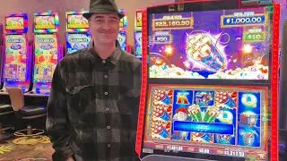 JACKPOT HANDPAY ON MINIMUM 60 CENT BET!!