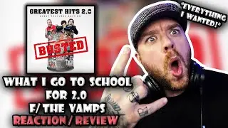 BUSTED - WHAT I GO TO SCHOOL FOR 2.0 - THE VAMPS - REACTION / REVIEW