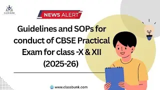 CBSE GUIDELINE & SOP FOR PRACTICAL EXAMINATION 2025