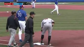 Texas Tech Baseball vs. Kansas: Game 3 Highlights | 2022