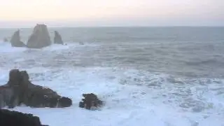 Temporal de olas en Cantabria