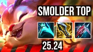 SMOLDER vs DARIUS (TOP) | EUW Diamond | 25.24
