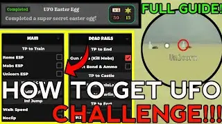 [🥚EASTER] Dead Rails Script - How to Get Secret UFO Easter Egg!!! (NO KEY)& find UNICORN 🦄
