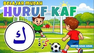 Pembelajaran Huruf KAF yang MENYENANGKAN untuk Anak