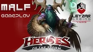Heroes of the Storm (Gameplay) - New Malfurion (HotS Malfurion Gameplay Quick Match)