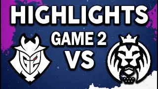 G2 Academy vs MAD Lions Game 2 highlights Iberian cup 2022 - LEAGUE OF LEGENDS