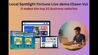 Local Spotlight Fortune Live Demo (Dawn Vu) ll, Top 10 business website builders.
