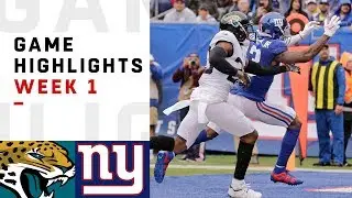 Jaguars vs. Giants Week 1 Highlights | NFL 2018