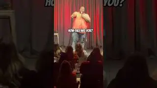How tall are you? #dating #tallwomen #standup #funny #jokes #reels #shorts