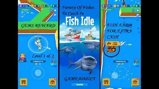 Fish Idle Fishing Tycoon RPG : Everything About Level 1 & 2, Tips, Tricks, Walkthrough