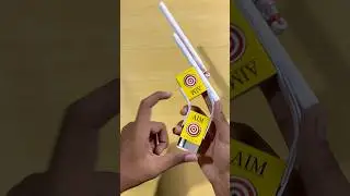 Amazing paper gun #shorts