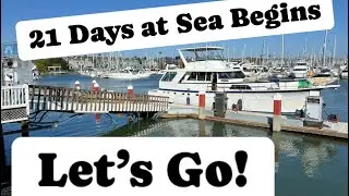 21 Days at Sea (overheating & bleeding the fuel system)