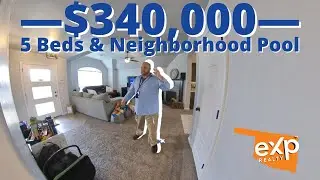 Walk Through 5 bed Home in Edmond OK / Moving to & Living in Oklahoma