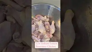 Low sodium, lemon, rosemary, chicken ￼