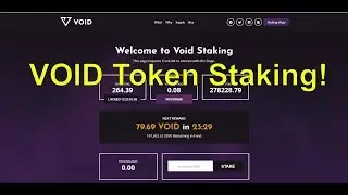 VOID Token NOW Staking!