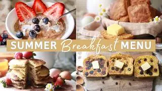 Cozy Summertime Breakfast Recipes