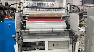 Three layer cling film production line for food wraping film #clingfilmmachine#wrappingfilm