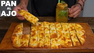 Pan al Ajo con Queso! receta de Chilcano, Piqueo perfecto para compartir y sorprender | Abelca